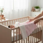 ponpon detaylı müslin & pike bebek battaniyesi